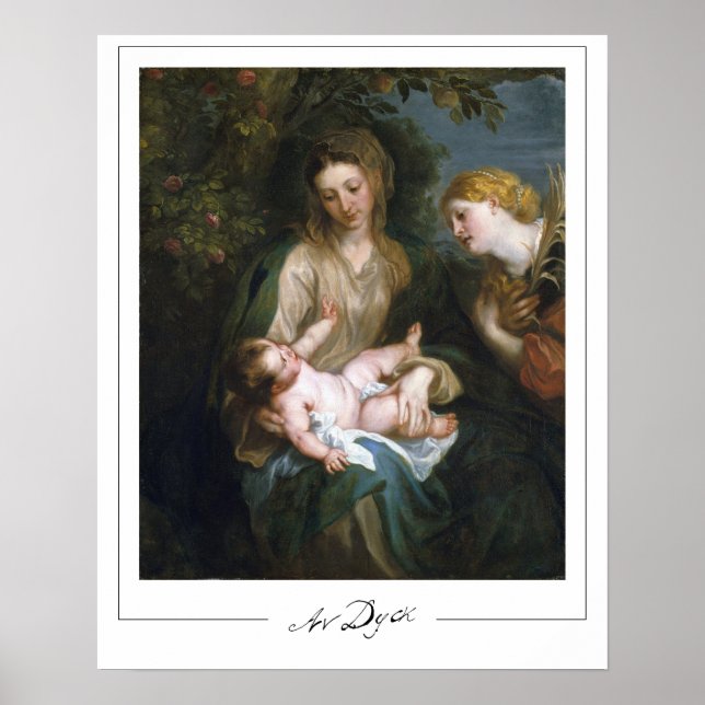 Anthony van Dyck Zedign Art Poster nº 211 (Frente)