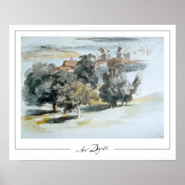 Anthony van Dyck Zedign Art Poster nº 230 (Frente)