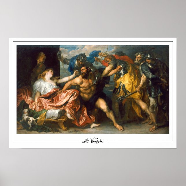 Anthony van Dyck Zedign Art Poster nº 24 (Frente)