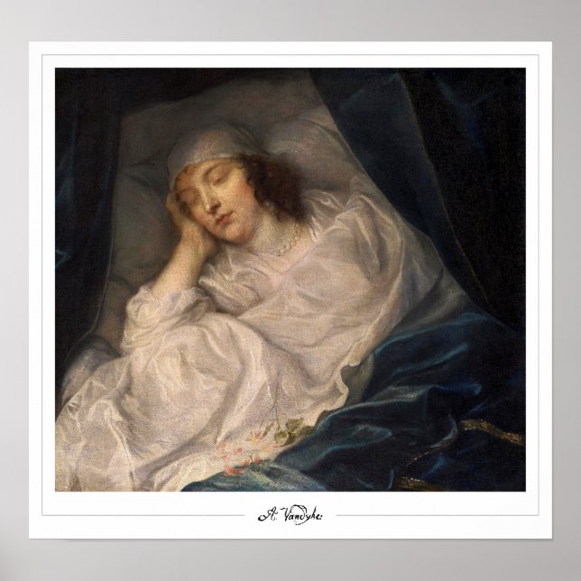 Anthony van Dyck Zedign Art Poster nº 32 (Frente)