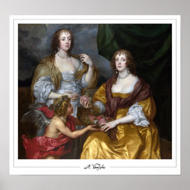 Anthony van Dyck Zedign Art Poster nº 435 (Frente)