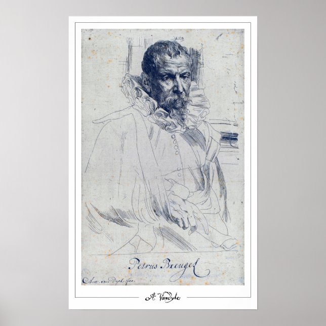 Anthony van Dyck Zedign Art Poster nº 52 (Frente)