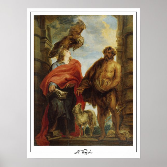 Anthony van Dyck Zedign Art Poster nº 6 (Frente)