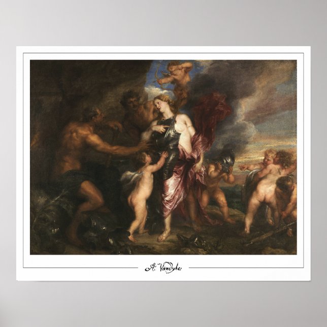 Anthony van Dyck Zedign Art Poster nº 615 (Frente)