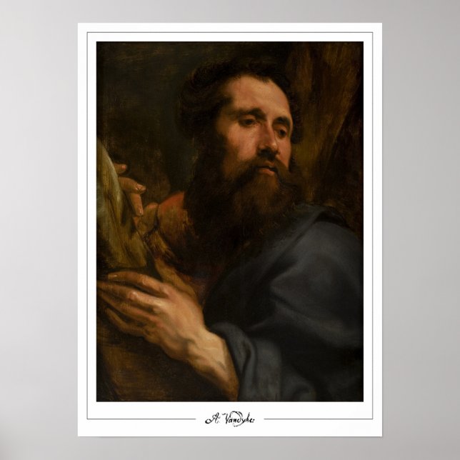 Anthony van Dyck Zedign Art Poster nº 723 (Frente)