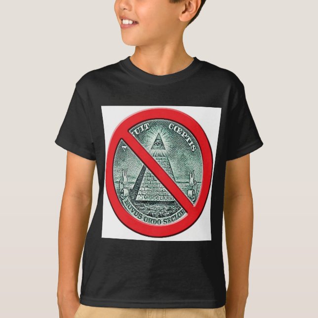Anti camisa de Illuminati T (Frente)
