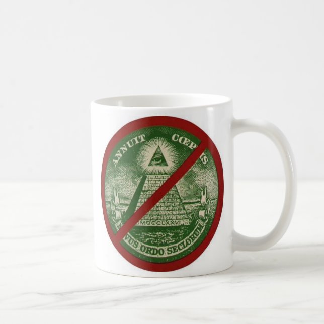 Anti caneca de Illuminati (Direita)