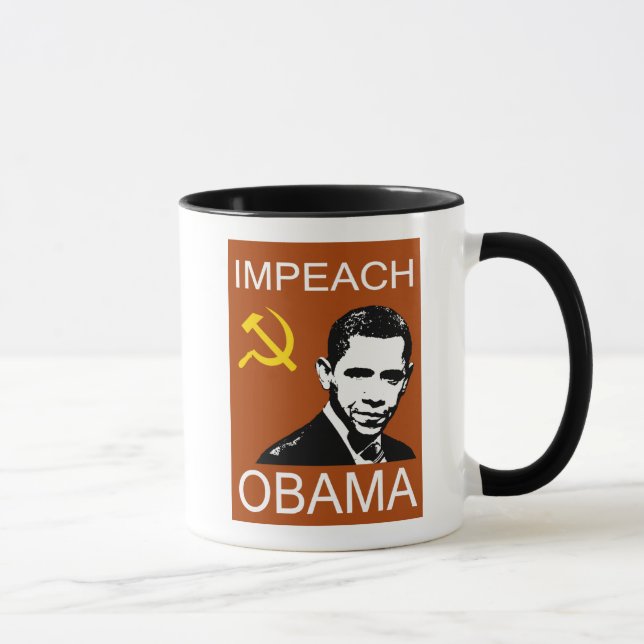 Anti caneca do comunista de Obama (Direita)