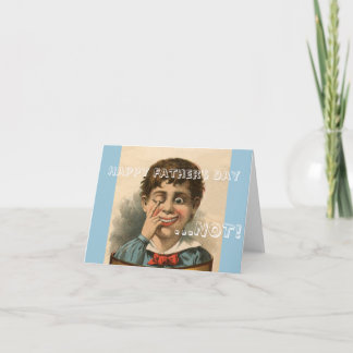 Anti cartão do dia dos pais, deficiência orgânica