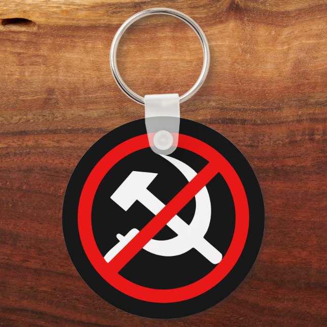 Anti-comunista, diga não ao Chaveiro comunismo (Frente)