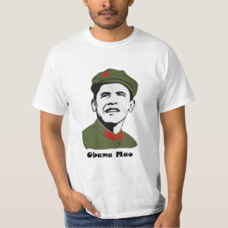Anti conservador da camisa da política T de Obama