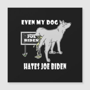 Anti Joe Biden Meu Cachorro Odeia Biden Humor Polí
