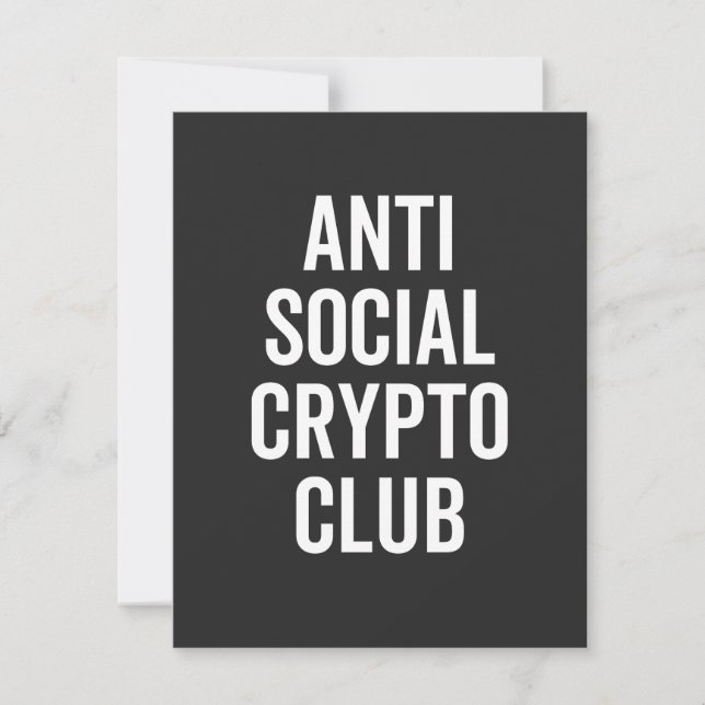 Anti Social Crypto Club (Frente)