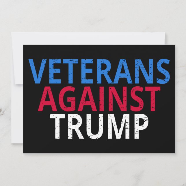 Anti-Trump - Veteranos Contra Trump (Frente)