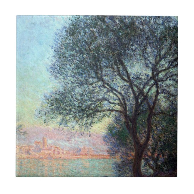 Antibos pela manhã por Claude Monet (Frente)