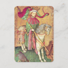 Anticos Tarots/Cartões de Tribunal Alemão/Rei dos 