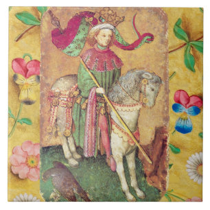 Anticos Tarots/Cartões de Tribunal Alemão/Rei dos