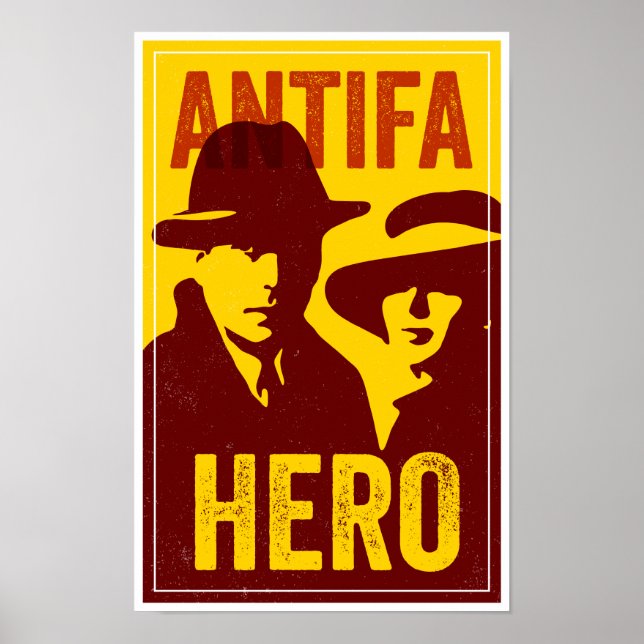 ANTIFA POSTER HEROES SERIES: Casablanca  (Frente)