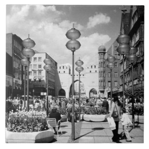 Antiga Alemanha Munique Portão da Cidade Karistor