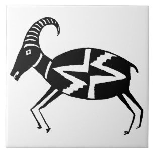 Antiga Arte do Sudoeste Mimbres Pereira Ovelha