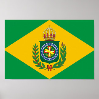 Antiga bandeira do Brasil Poster