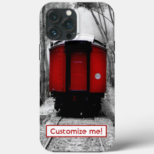 Antiga capas de iphone de Comboio Vermelho a Vapor