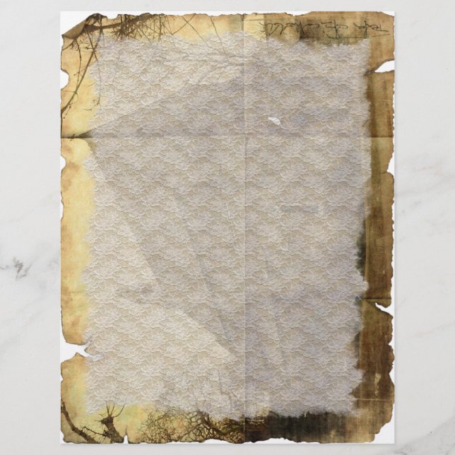 Antiga Casa Vintage Letterhead (Frente)