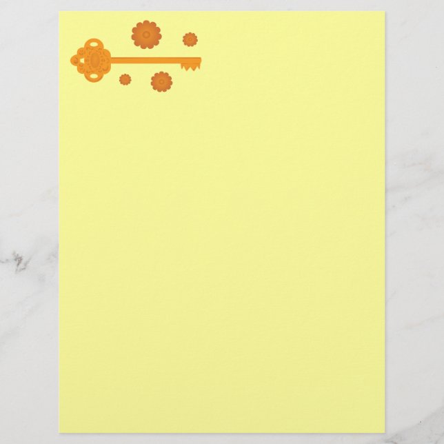 Antiga Chave vitoriana do latão (Frente)