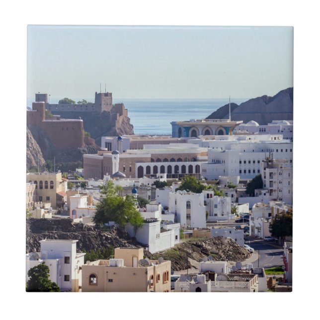 Antiga cidade histórica original de Muscat - Omã (Frente)