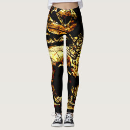 Antiga Leão Etíope de Judas Leggings