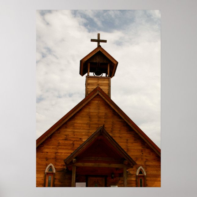 Antiga poster da Igreja (Frente)