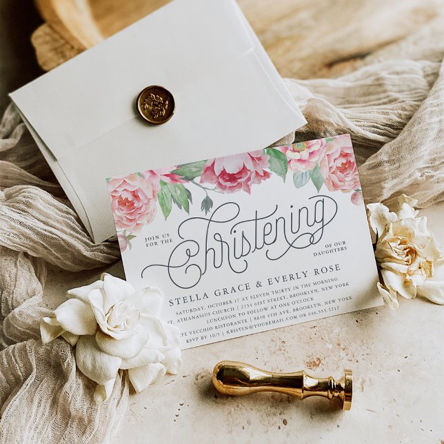 Antigas gêmeas de pedonia cristalizando convites (Criador carregado)