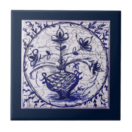 Antigo azulejo Norte-Alemão, azulejo cerâmico vint