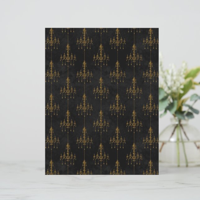 Antigo e Dourado Livro Branco francês (Em pé/Frente)