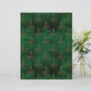 Antigo e Dourado Livro Branco francês