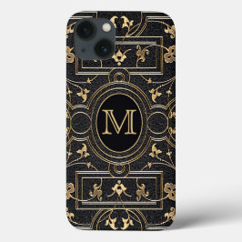 Antigo monograma Dourado