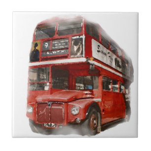 Antigo Red London Bus