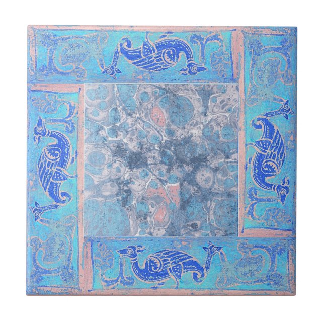 Antigos Designs No Azul Sky Três De Quatro (Frente)