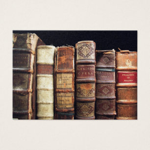 Antigos livros de Ligação de Couro do Design do 