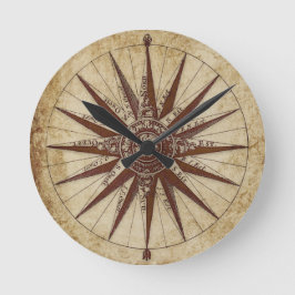 Antiguamente relógio design branco e preto