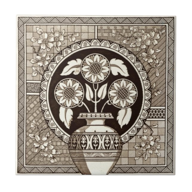 Antiguidade Transferware da reprodução VT0007 (Frente)