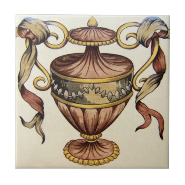 Antiguidade Transferware da reprodução VT0015 (Frente)