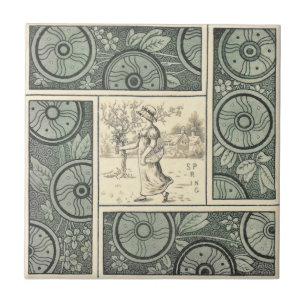 Antiguidade Transferware da reprodução VT0049