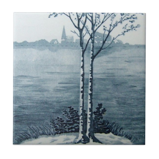 Antiguidade Transferware da reprodução VT0066 (Frente)