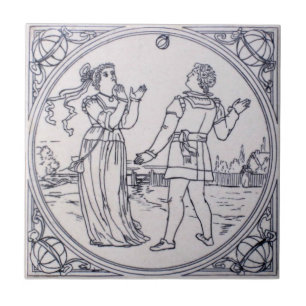 Antiguidade Transferware da reprodução VT0094