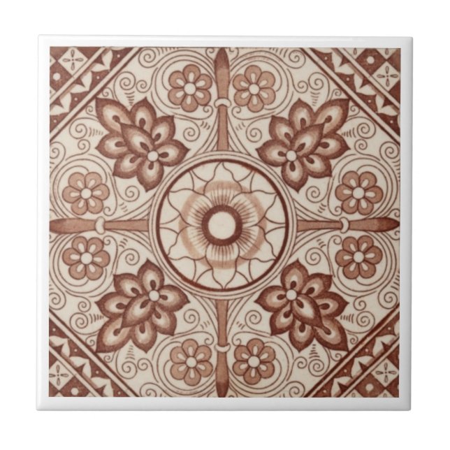 Antiguidade Transferware da reprodução VT0100 (Frente)