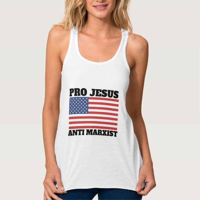 ANTIMARXISTA - CAMISAS T PRO-JESUS (Frente)