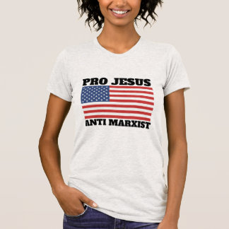 ANTIMARXISTA - CAMISAS T PRO-JESUS