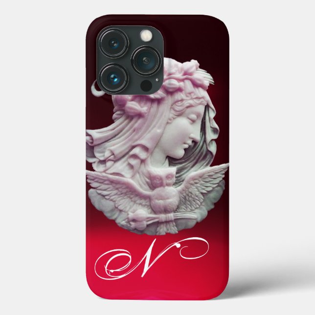 ANTIQUE CAMEO, LUA DA NOITE COM MONOGRAMA OWL (Verso)