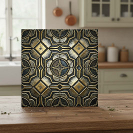 Antique Iron Industrial Geometric #10 ID1227